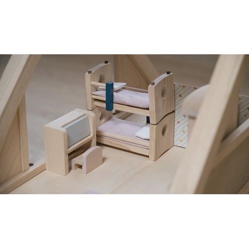 plan toys poppenhuis kinderkamer - orchard | 7353 | 6