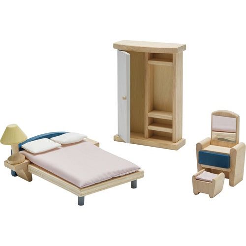 plan toys poppenhuis slaapkamer - orchard | 7357 | 3