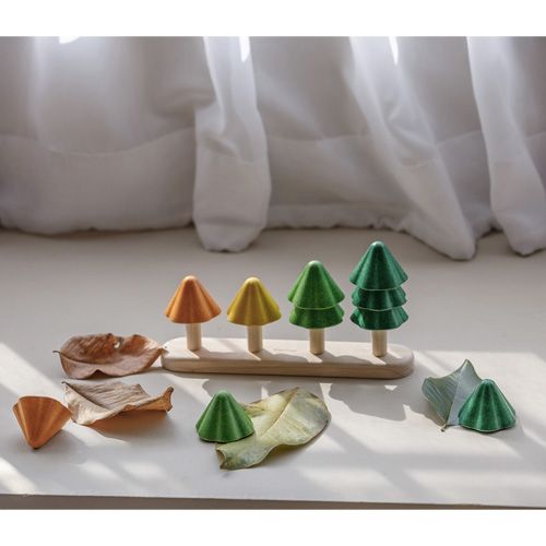 plan toys sorteer- en telspel bomen | 5403 | 6