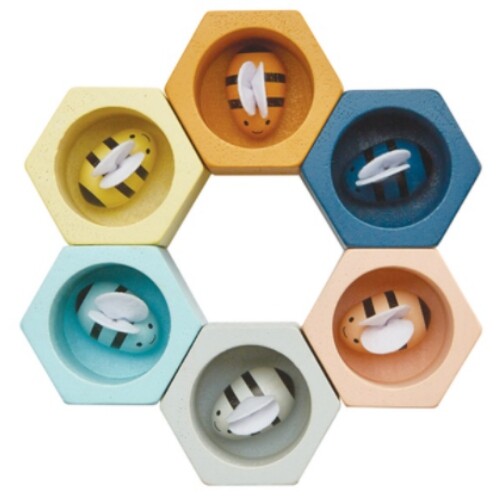 plan toys sorteerspel bijenkorf | 5410 | 1