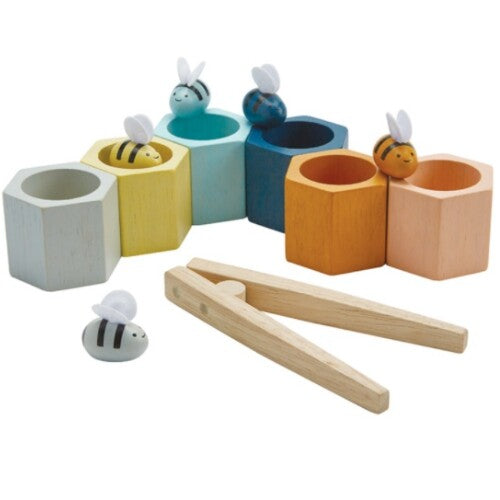 plan toys sorteerspel bijenkorf | 5410 | 4