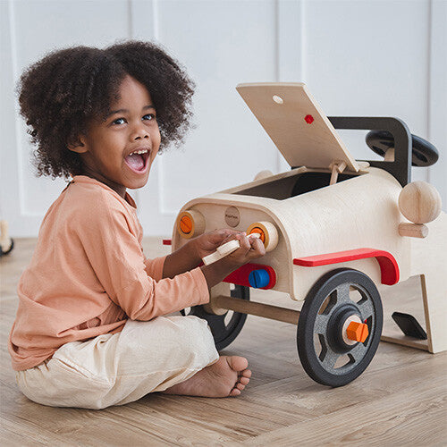 plan toys speelauto monteur  | 3494 | 4