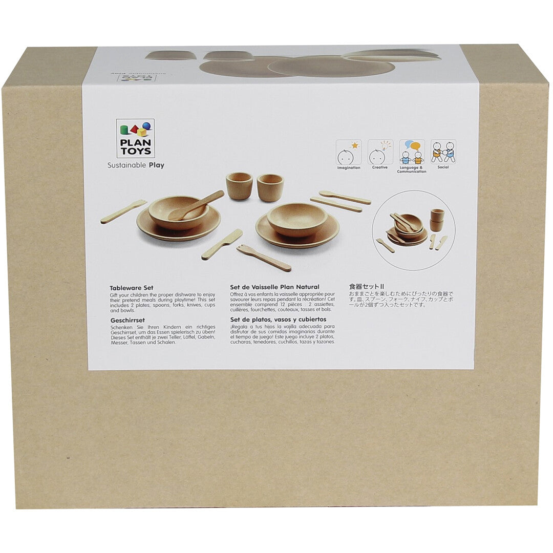 plan toys speelservies - 12st | 3614 | 3