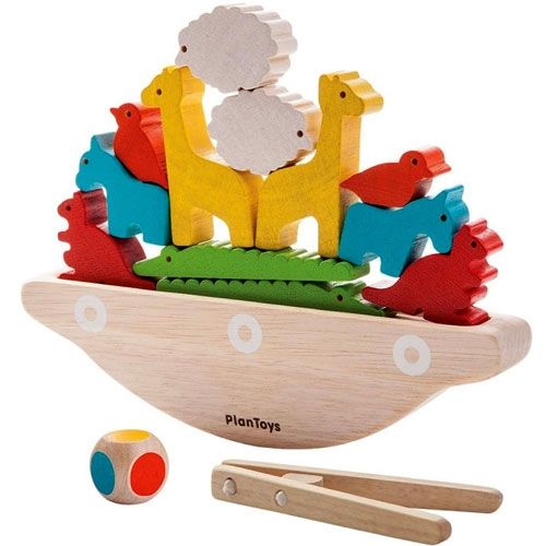 plan toys stapelspel balanceerboot | 5136 | 0