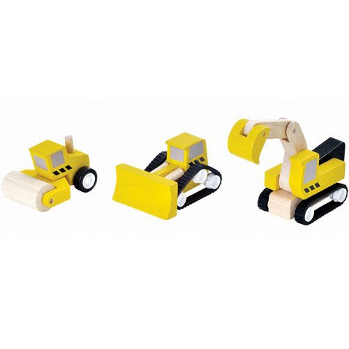 plan toys voertuigjes wegenbouw | 4006014 | 0
