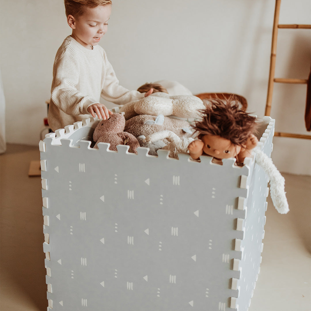 play&go 2-in-1 foam speelmat eevaa - road - 180x120 cm | 4895250600980 | 3