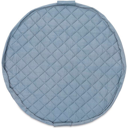 play&go soft baby speelkleed en reistas organic - dusty blue | 4897095301329 | 0