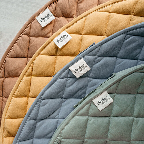 play&go soft baby speelkleed en reistas organic - dusty blue | 4897095301329 | 1