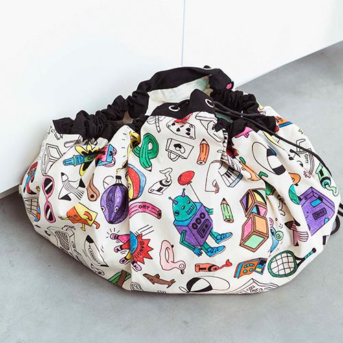 play&go speelkleed en opbergzak color your bag - paris | 4897095300384 | 3
