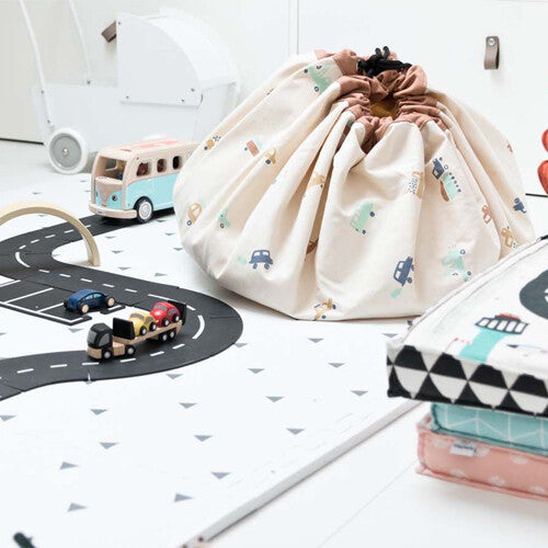 play&go speelkleed en opbergzak grote auto’s | 4897095301244 | 6