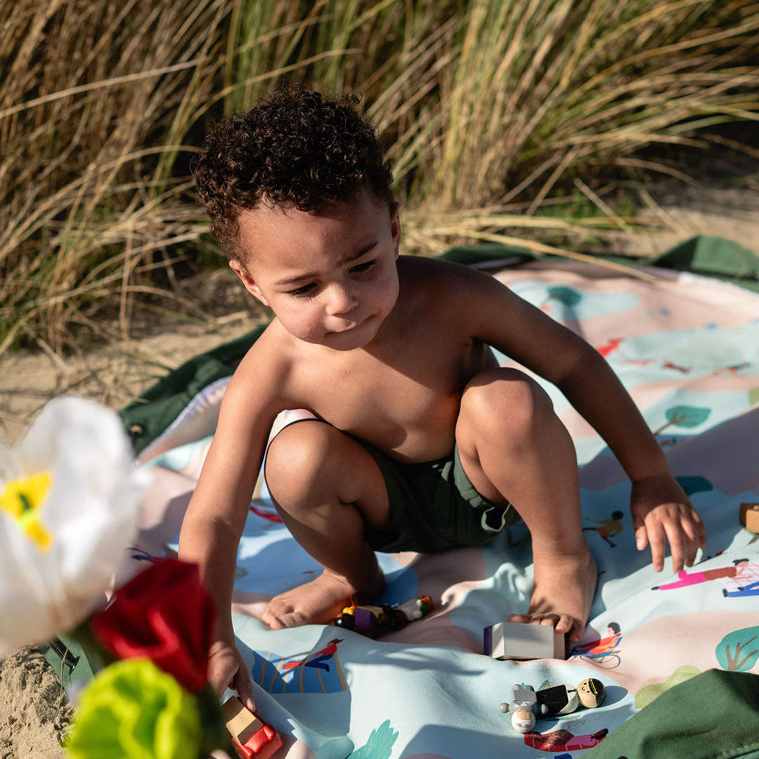 play&go waterdicht speelkleed en opbergzak noomad outdoor - parc | PGNOUTPARC1 | 2