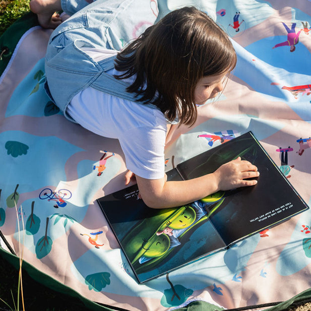 play&go waterdicht speelkleed en opbergzak noomad outdoor - parc | PGNOUTPARC1 | 3