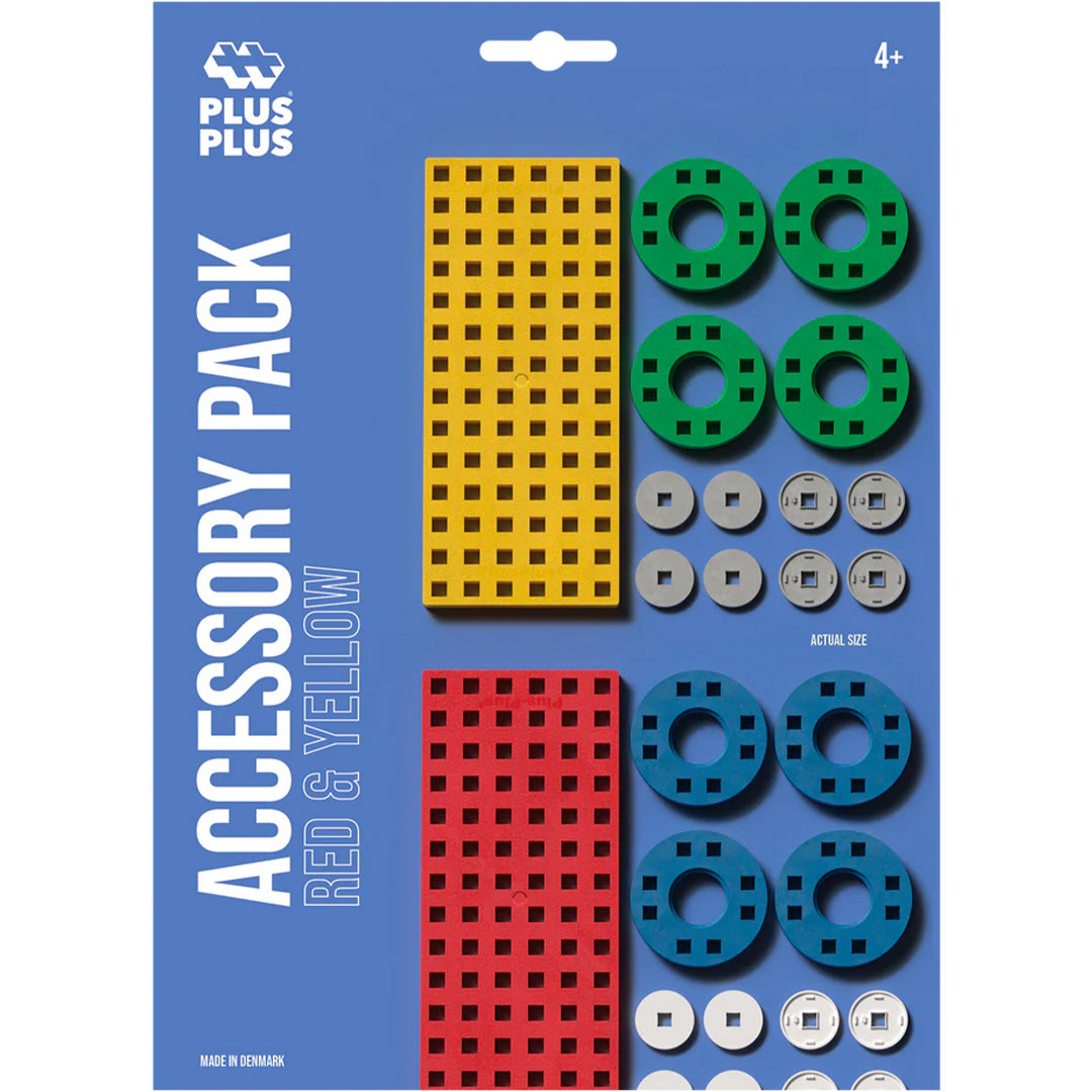 plus-plus bouwstenen accessoires - rood geel | PLUS267240 |