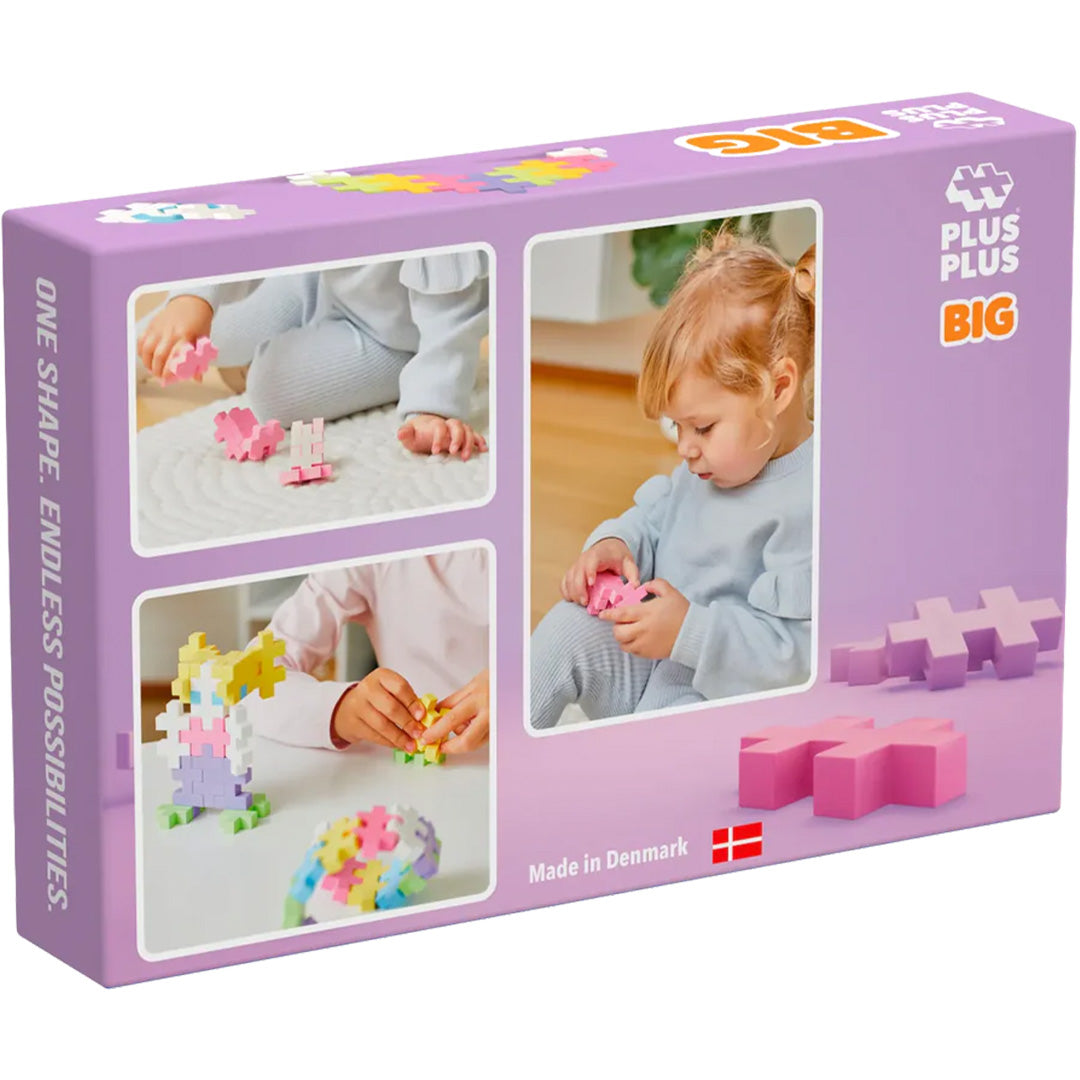 plus-plus bouwstenen big - pastel mix - 50st | PLUS267110 | 5
