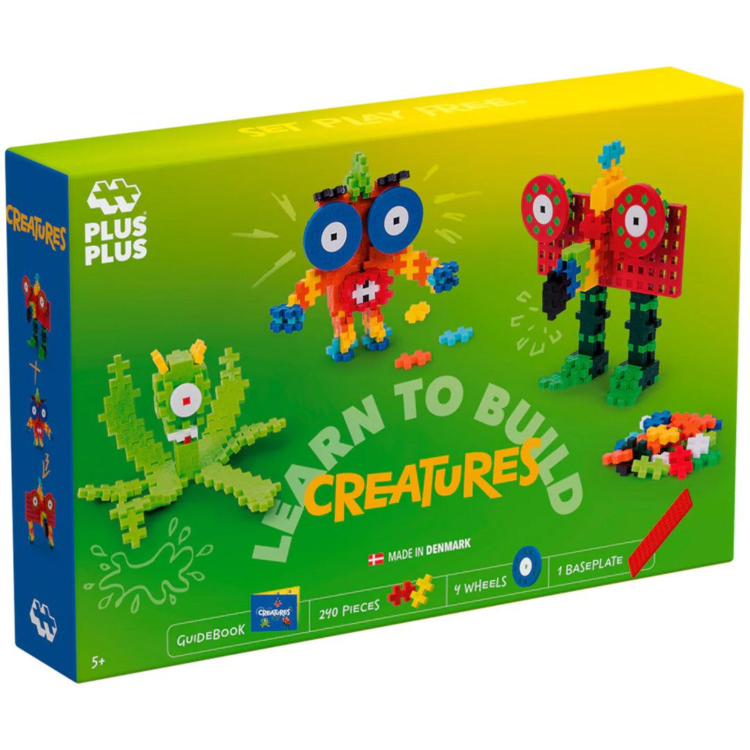 plus-plus bouwstenen learn to build - creatures | PLUS267144 | 1
