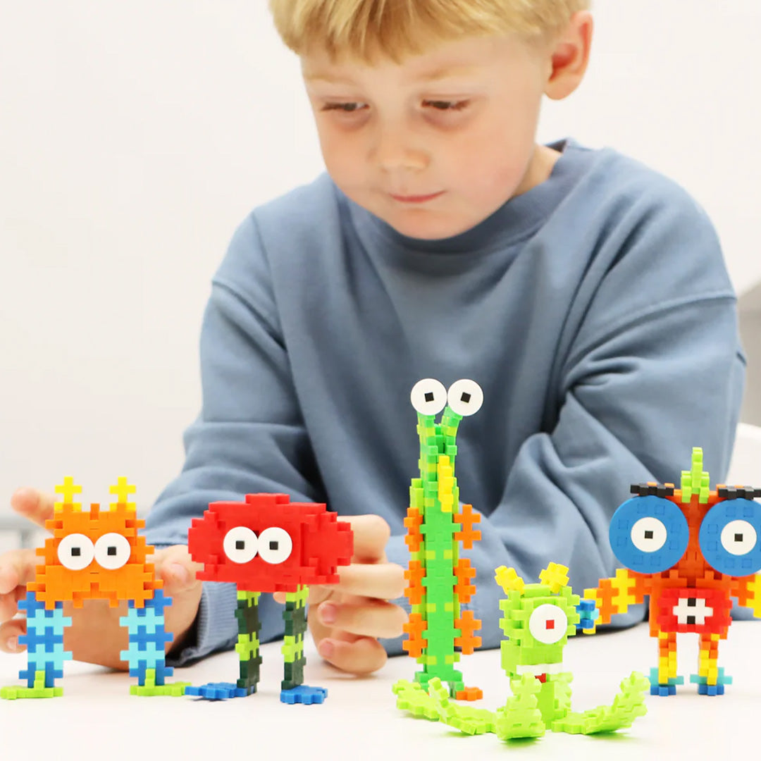 plus-plus bouwstenen learn to build - creatures | PLUS267144 | 2