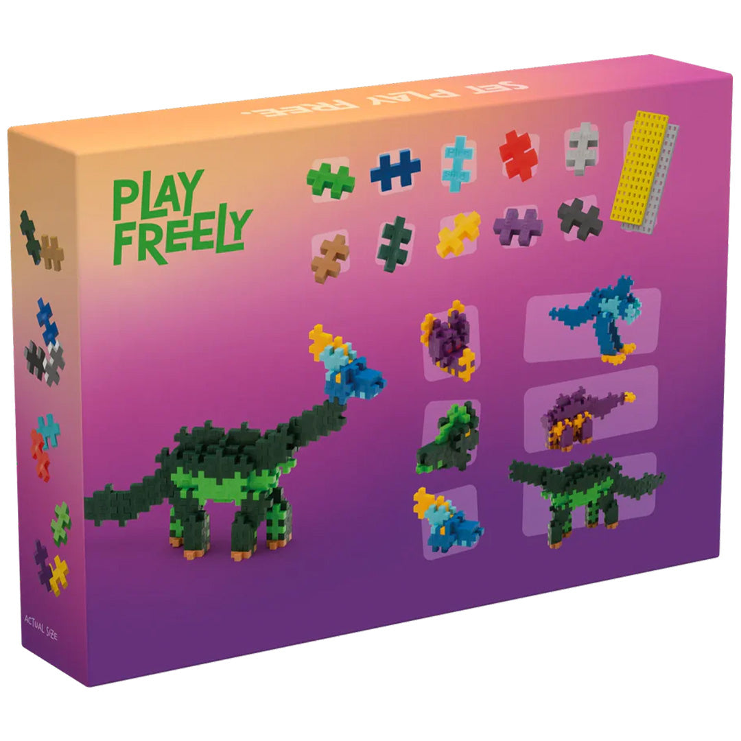 plus-plus bouwstenen learn to build - dinosaurs | PLUS267137 | 6