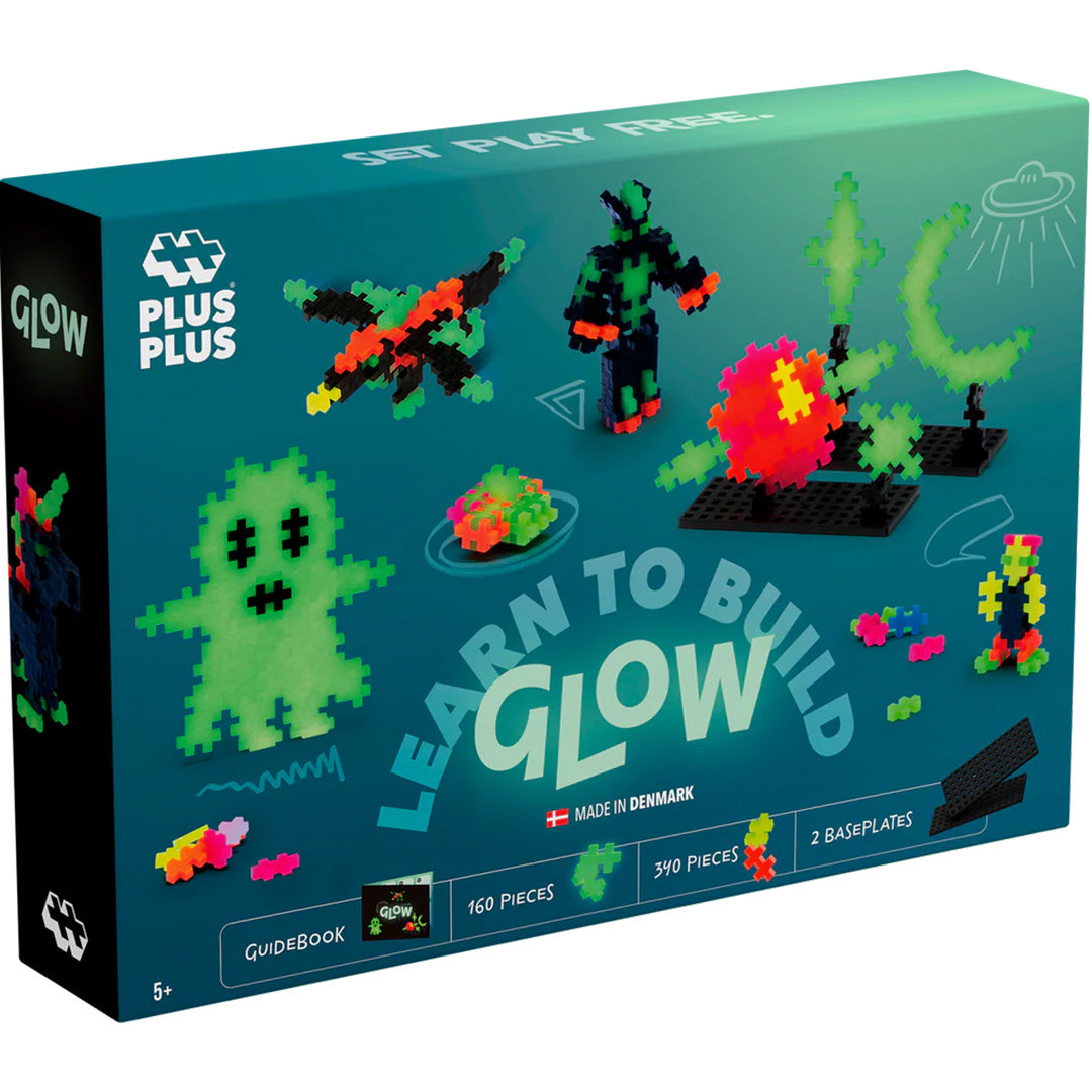 plus-plus bouwstenen learn to build - glow | PLUS267221 | 