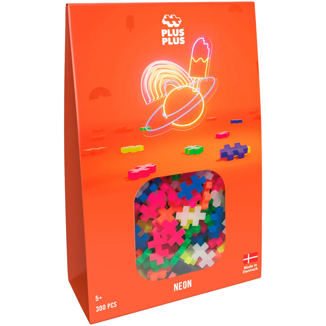 plus-plus bouwstenen neon - 300st | PLUS267147 | 