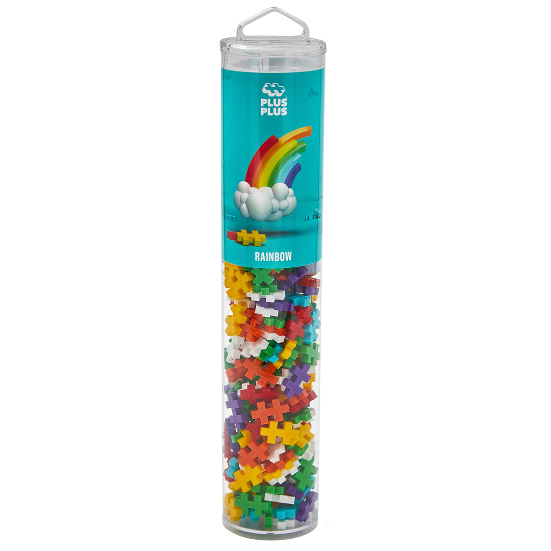 plus-plus bouwstenen rainbow mix - 240st | PLUS267201 | 