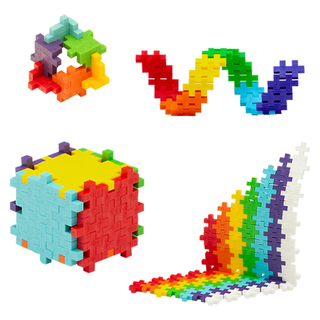 plus-plus bouwstenen rainbow mix - 240st | PLUS267201 | 4