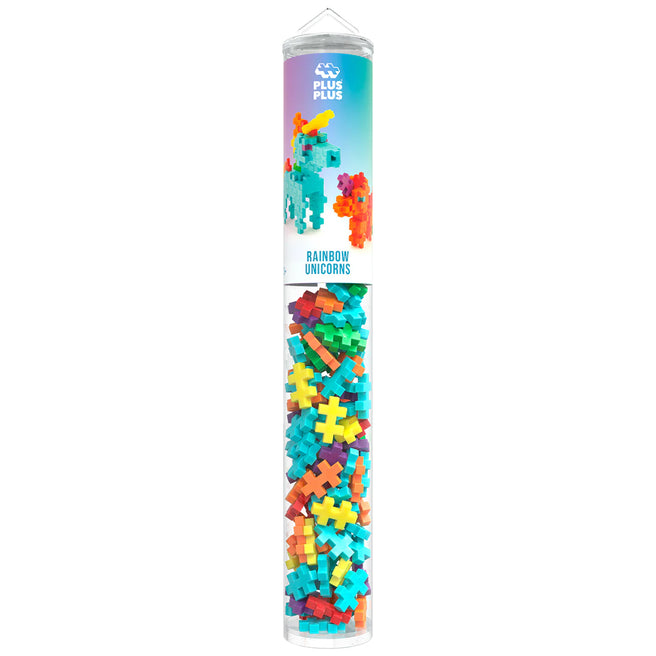 plus-plus bouwstenen rainbow unicorns - 100st | PLUS004372