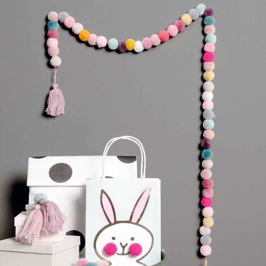 pompons natur mix - 24st | 08758.00.41 | 2
