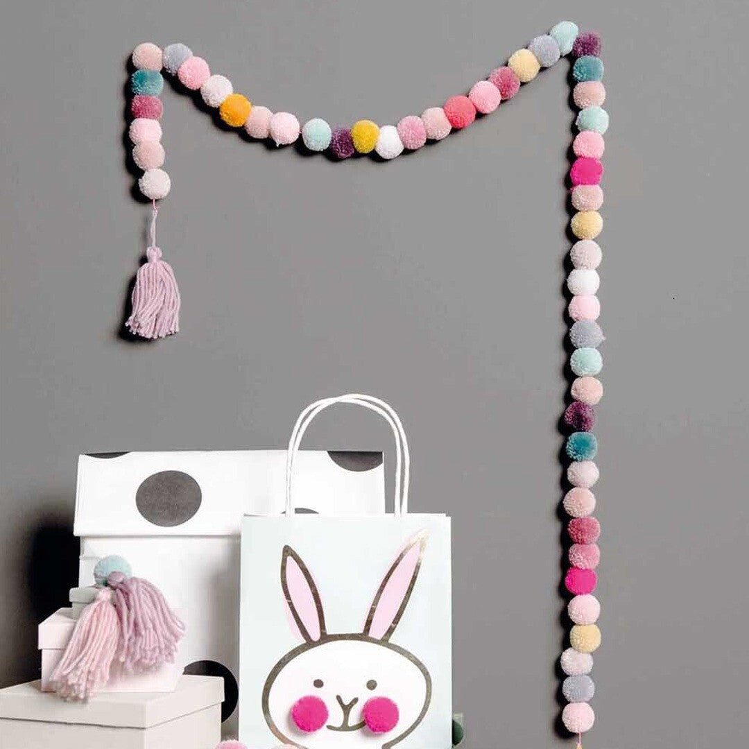 pompons pastel mix - 24st | 08758.00.42 | 1