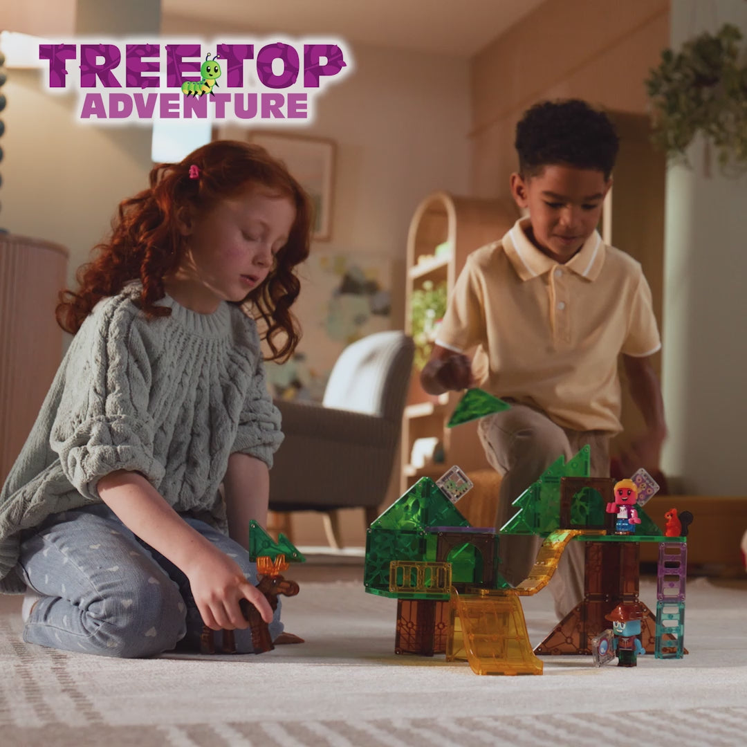 magna-tiles magnetische tegels treetop adventure - 42st | 262042TT | video