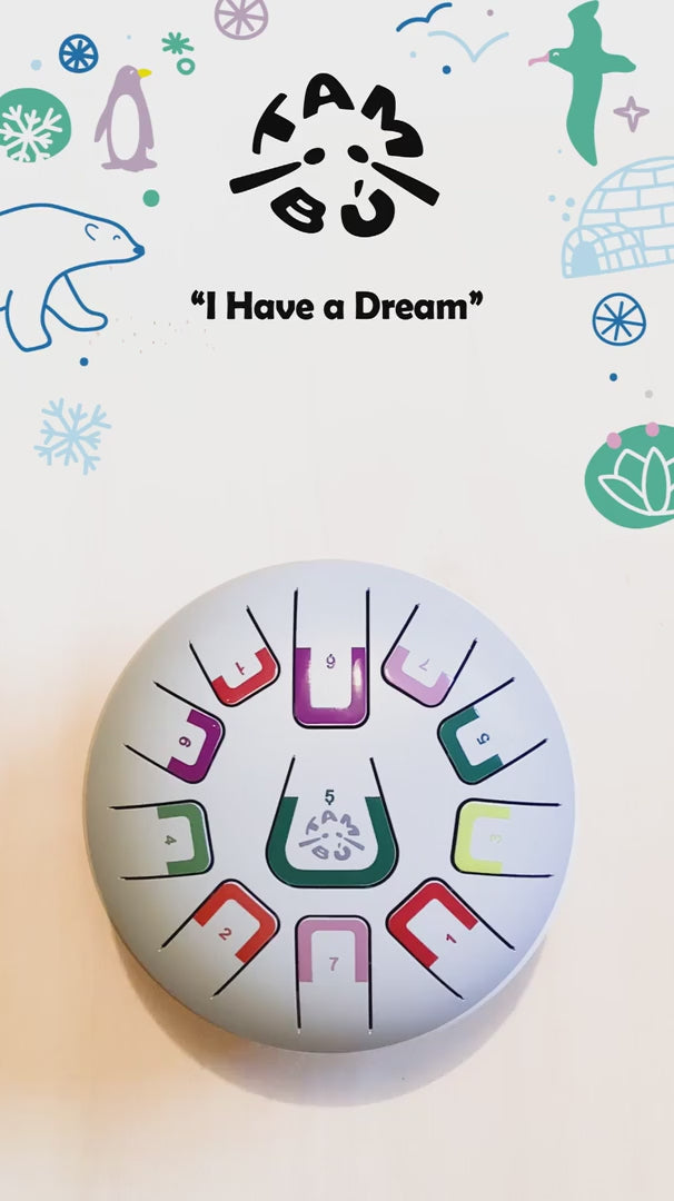 tambu tongtrommel - iceberg dream - Ø20 cm | CL.TAM.06 | video