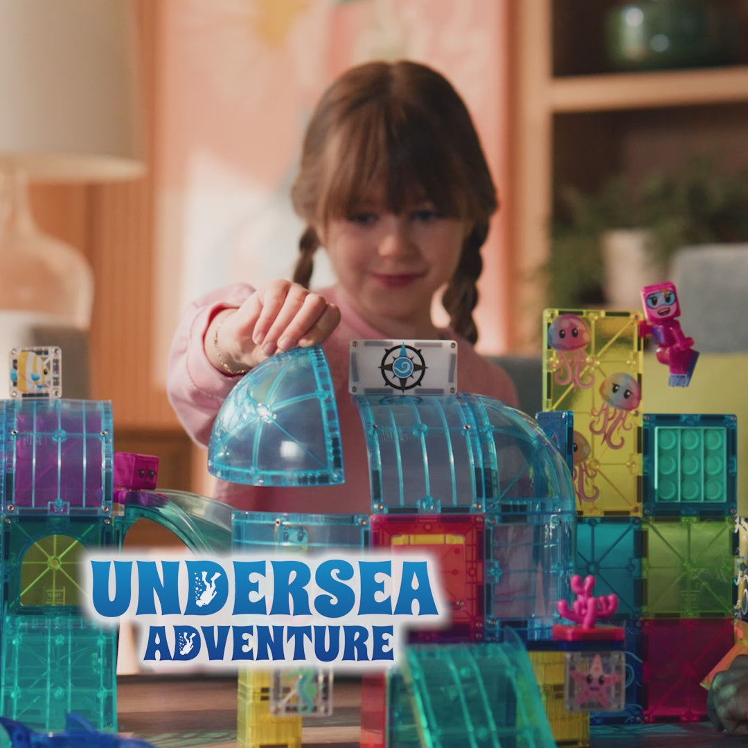 magna-tiles magnetische tegels undersea adventure - 58st | 262058UA | video