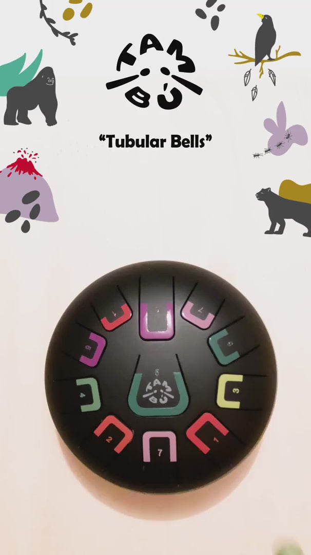 tambu tongtrommel - black nature - Ø20 cm | CL.TAM.01 | video