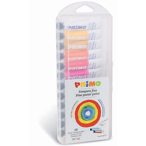 primo plakkaatverf - 12 kleuren | 245004483 | 1