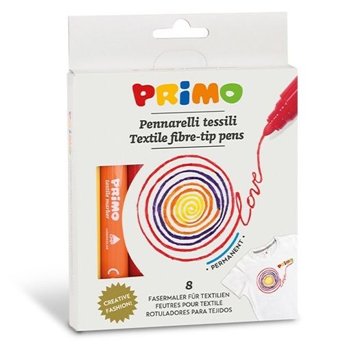 primo textiel viltstiften (8st) | 245006111 | 0
