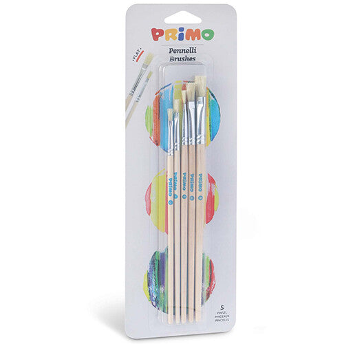 primo verfkwasten plat - 5st | 245024016 | 0