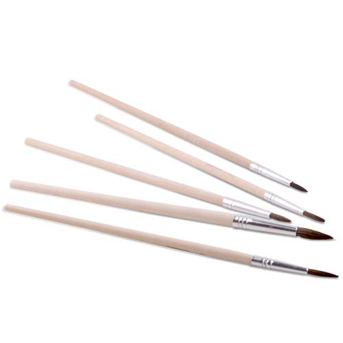 primo verfkwasten rond - 5st | 245024023 | 1