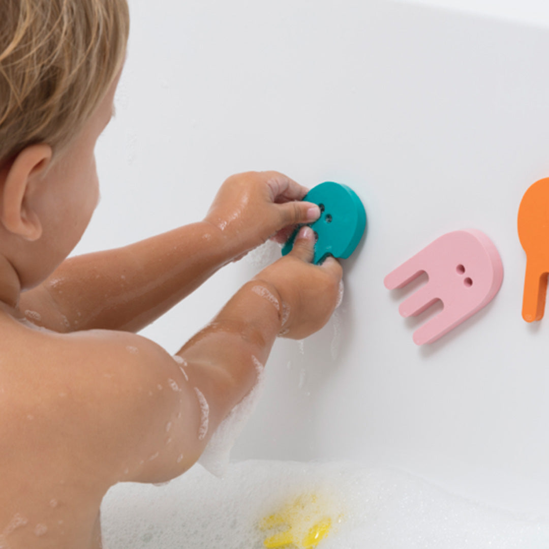 quut puzzle de bain méduses - 10 pcs