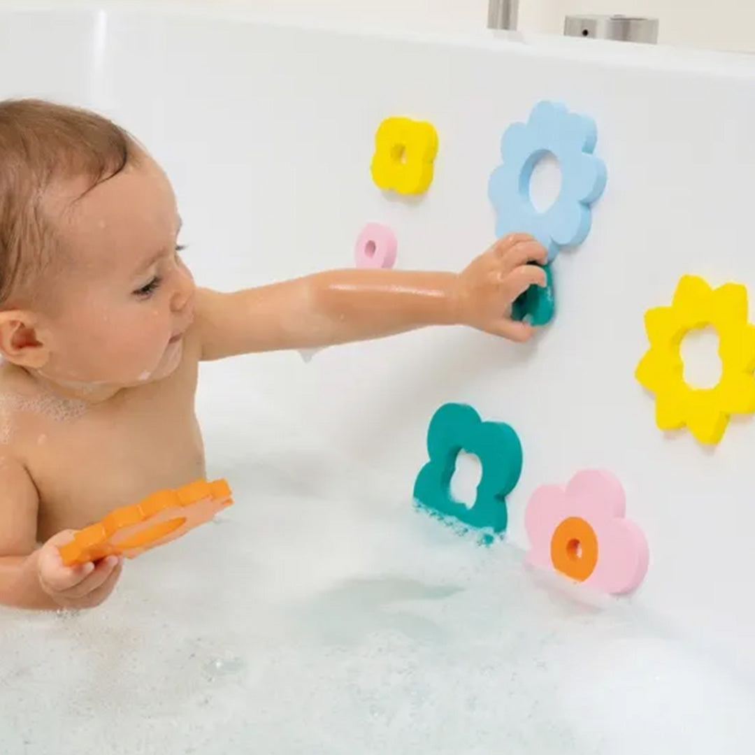 quut puzzle de bain fleurs - 10 pcs