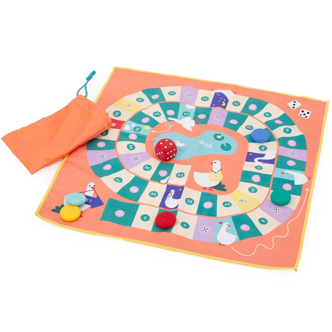 quut reisspel gans - slangen & ladders - 2-in-1 | QUUT175858 | 6