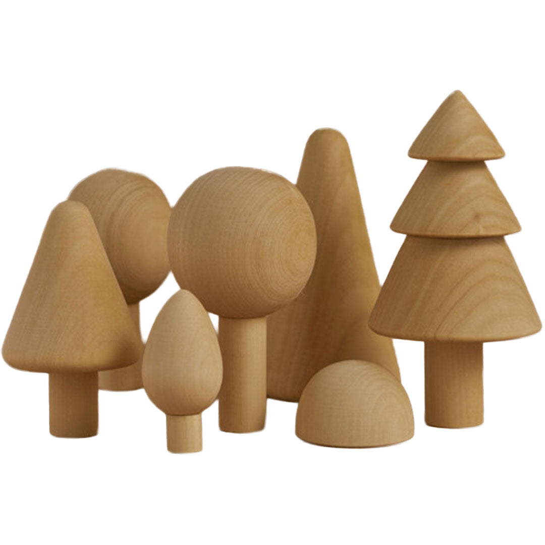 raduga grëz bomen - naturel - 8st | RG02002 | 1