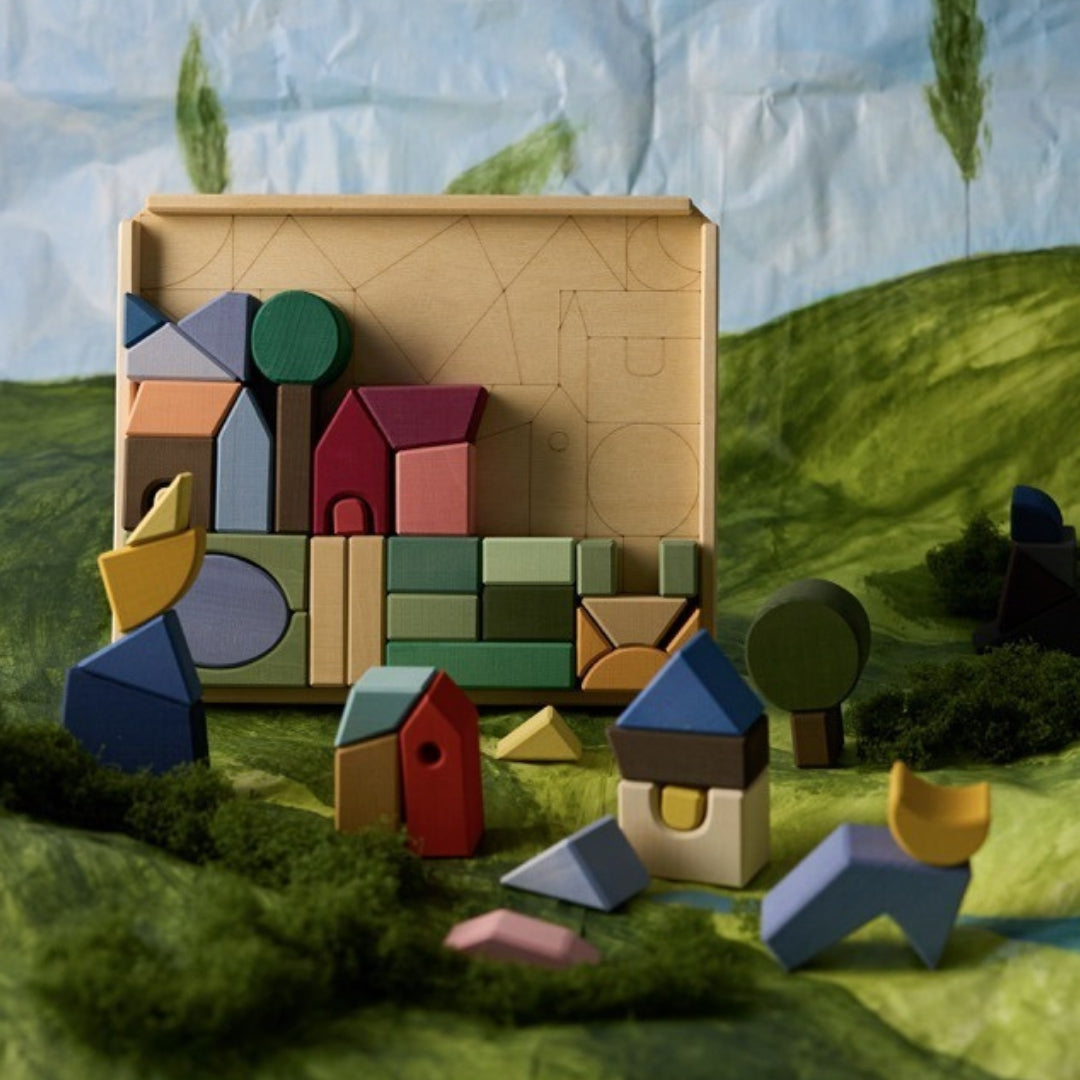 raduga grëz blocs de construction countryside - 51 pcs