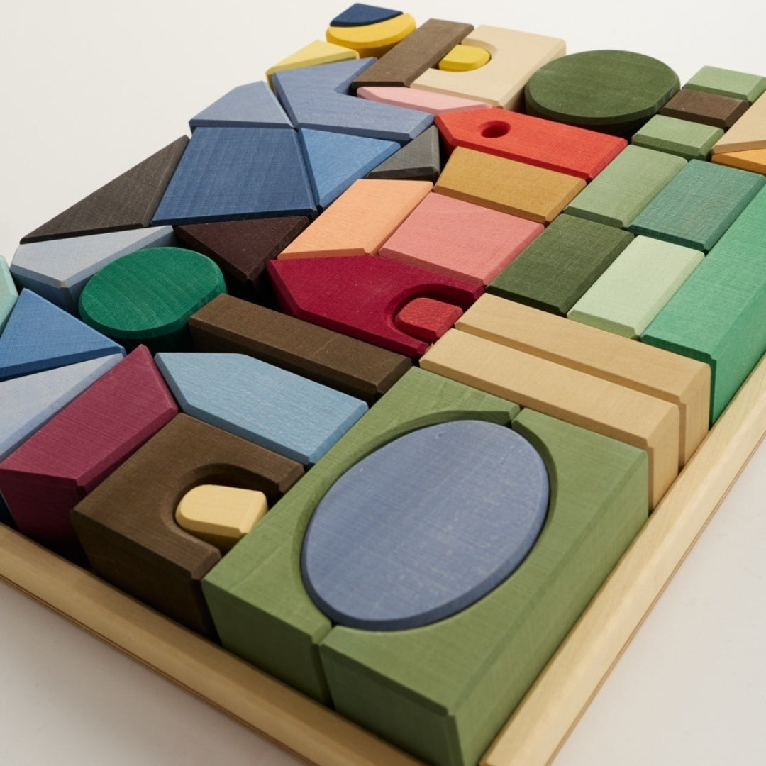 raduga grëz blocs de construction countryside - 51 pcs