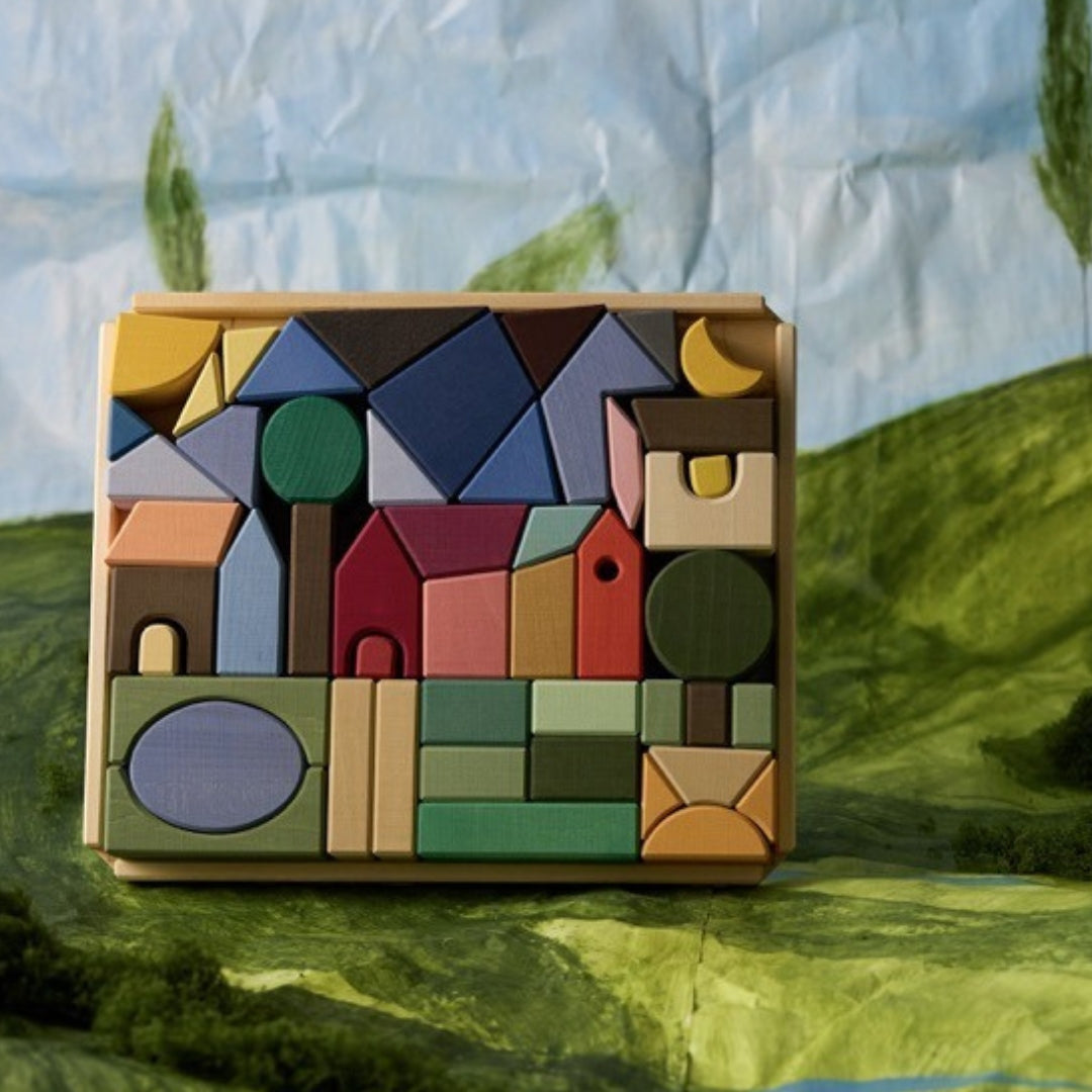 raduga grëz blocs de construction countryside - 51 pcs