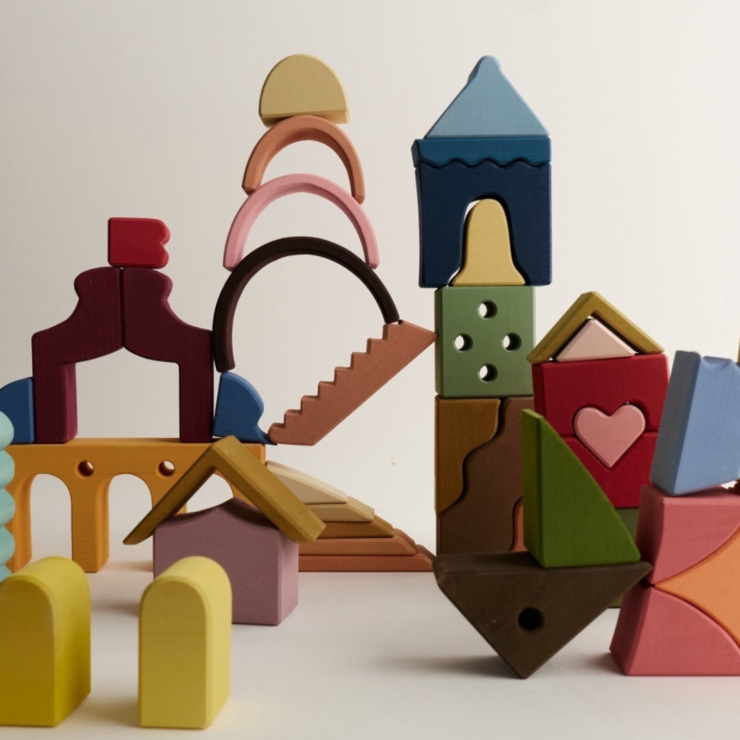raduga grëz blocs de construction moon - 62 pcs