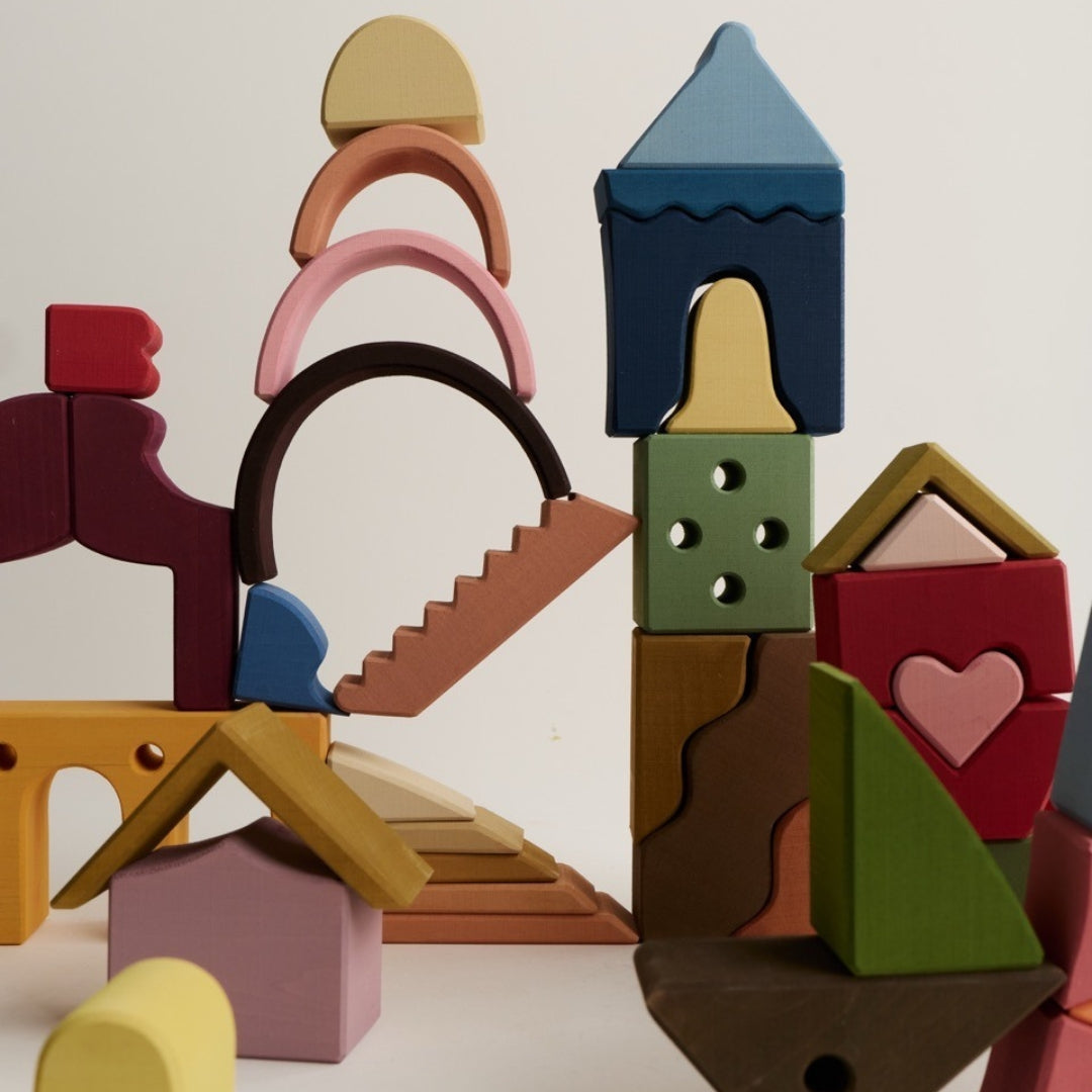 raduga grëz blocs de construction moon - 62 pcs