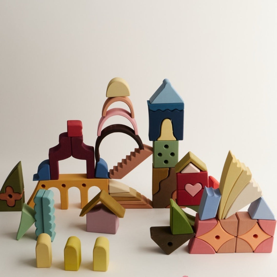 raduga grëz blocs de construction moon - 62 pcs