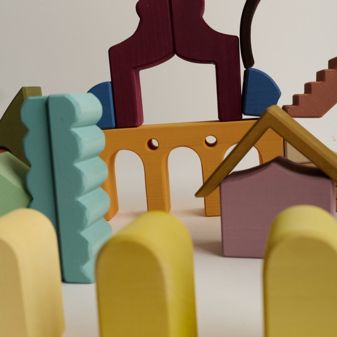 raduga grëz blocs de construction moon - 62 pcs