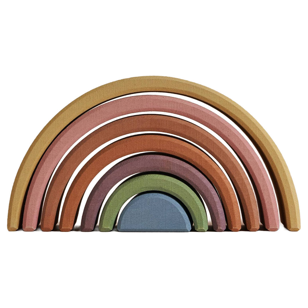 raduga grëz stapeltoren regenboog - pastel earth | RG03013 | 
