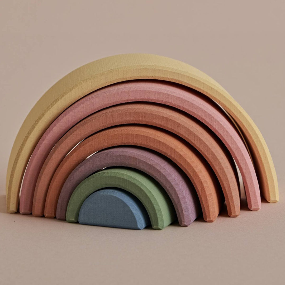 raduga grëz stapeltoren regenboog - pastel earth | RG03013 | 2