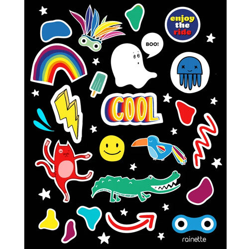 rainette reflecterende stickers - pep's   | STI-PEP | 1